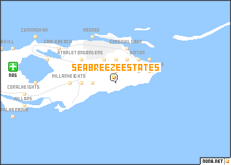 map of Sea Breeze Estates