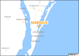 map of Sea Breeze