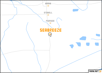 map of Sea Breeze