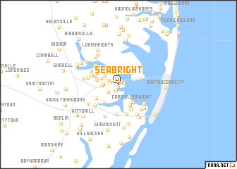 map of Seabright