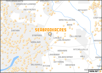 map of Seabrook Acres
