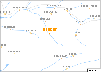 map of Seager