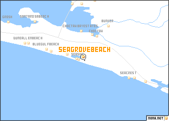 map of Seagrove Beach