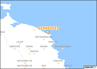 map of Seahouses