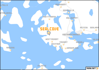 map of Seal Cove