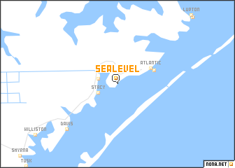 map of Sealevel