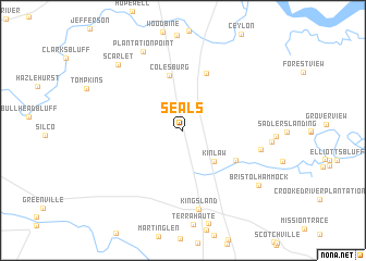 map of Seals