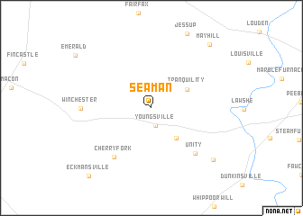 map of Seaman