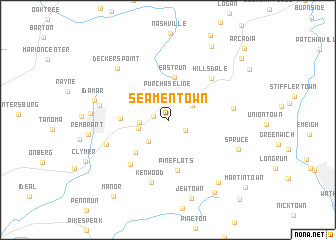 map of Seamentown