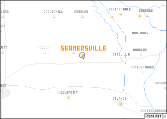 map of Seamersville