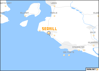 map of Seamill