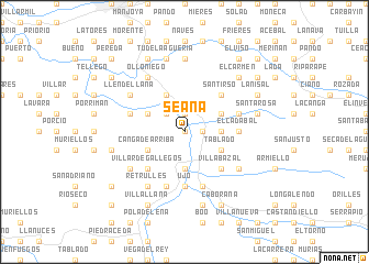 map of Seana