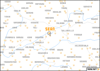 map of Séan