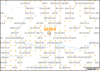 map of Seara