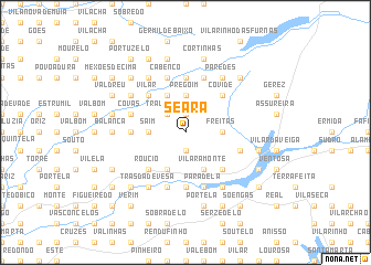 map of Seara