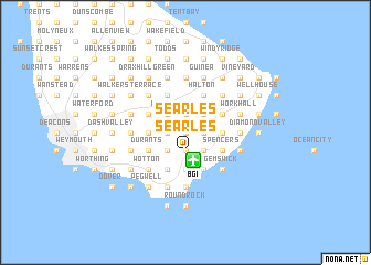 map of Searles