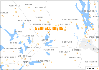 map of Sears Corners