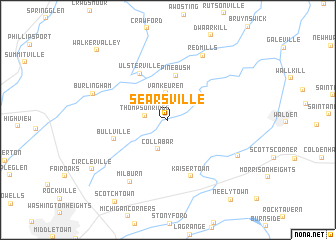 map of Searsville