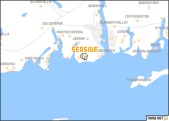 map of Seaside