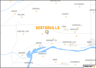 map of Seatonville