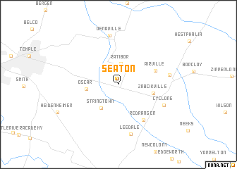 map of Seaton