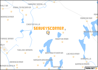 map of Seaveys Corner