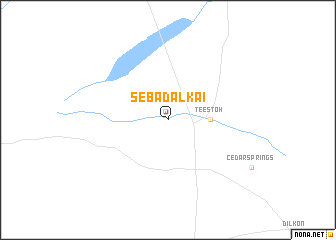 map of Seba Dalkai