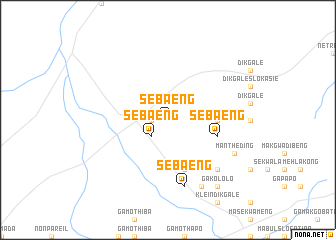 map of Sebaeng