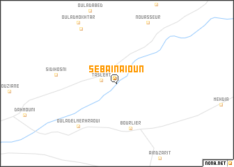 map of Sebaïn Aïoun