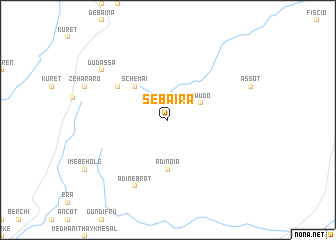 map of Sebaira