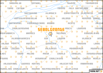 map of Sebal Grande