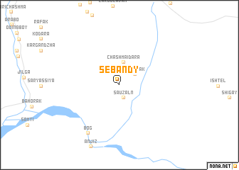 map of Sebandy