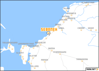 map of Sebaneh