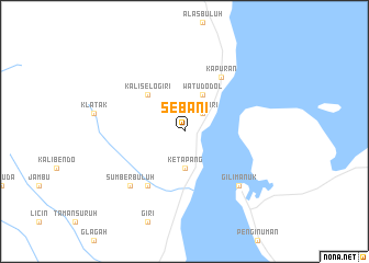 map of Sebani
