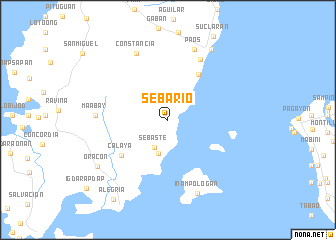 map of Sebario