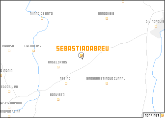 map of Sebastião Abreu