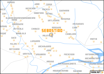 map of Sebastião