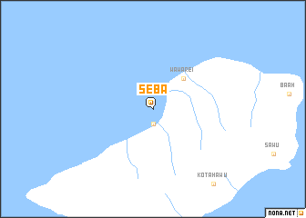 map of Seba
