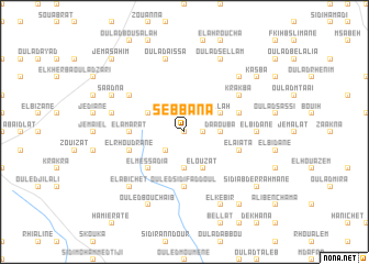 map of Sebbana