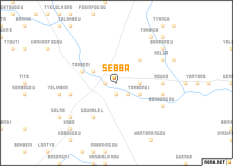 map of Sebba