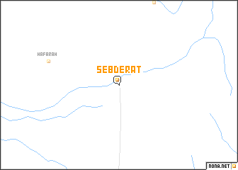 map of Sebderat