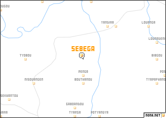 map of Sébéga