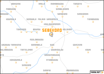 map of Sébékoro