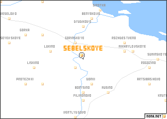 map of Sebel\