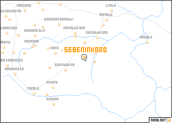 map of Sébéninkoro