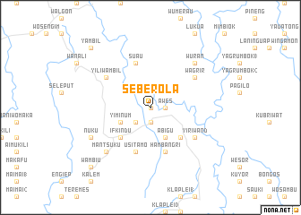 map of Seberola