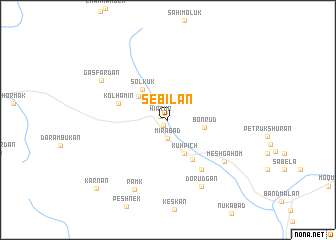 map of Sebīlān