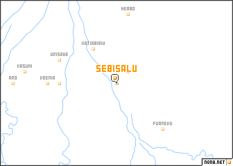 map of Sebisalu