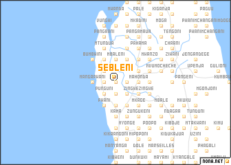 map of Sebleni