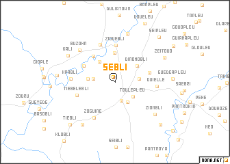 map of Sebli